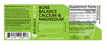 Load image into Gallery viewer, Muscle and Bone Balance, Calcium & Magnesium