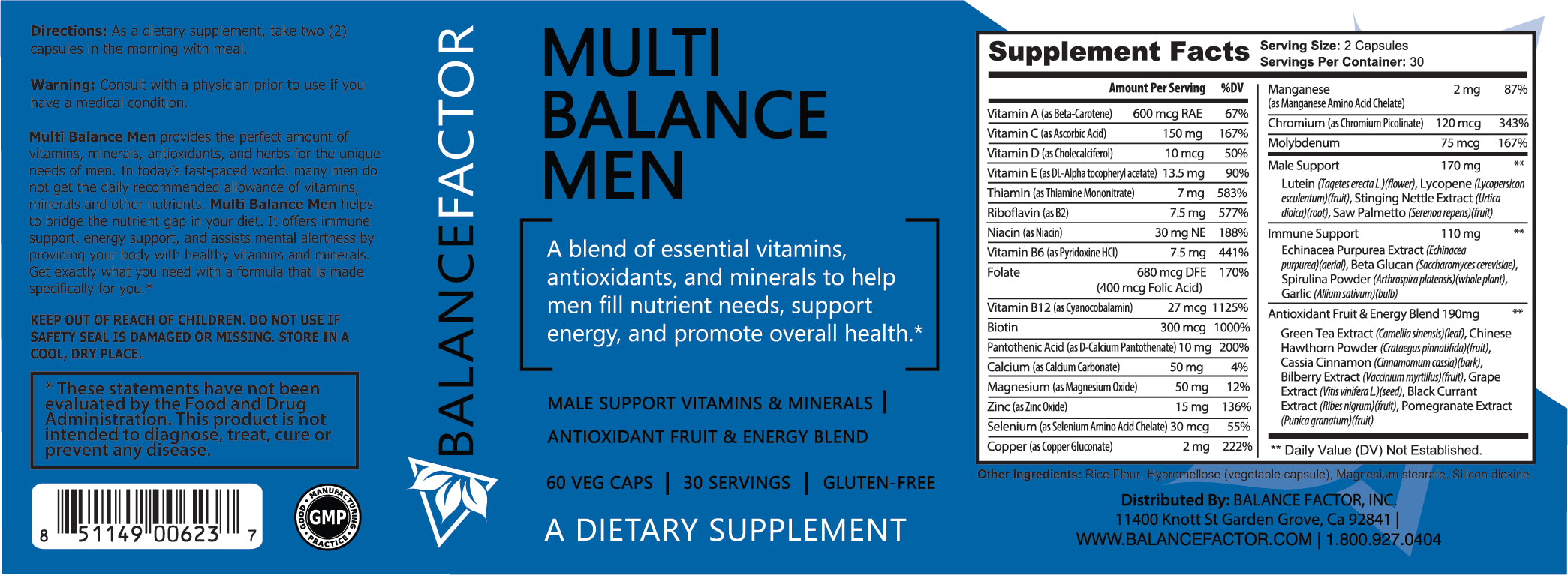 Multi Balance Men  Multivitamin