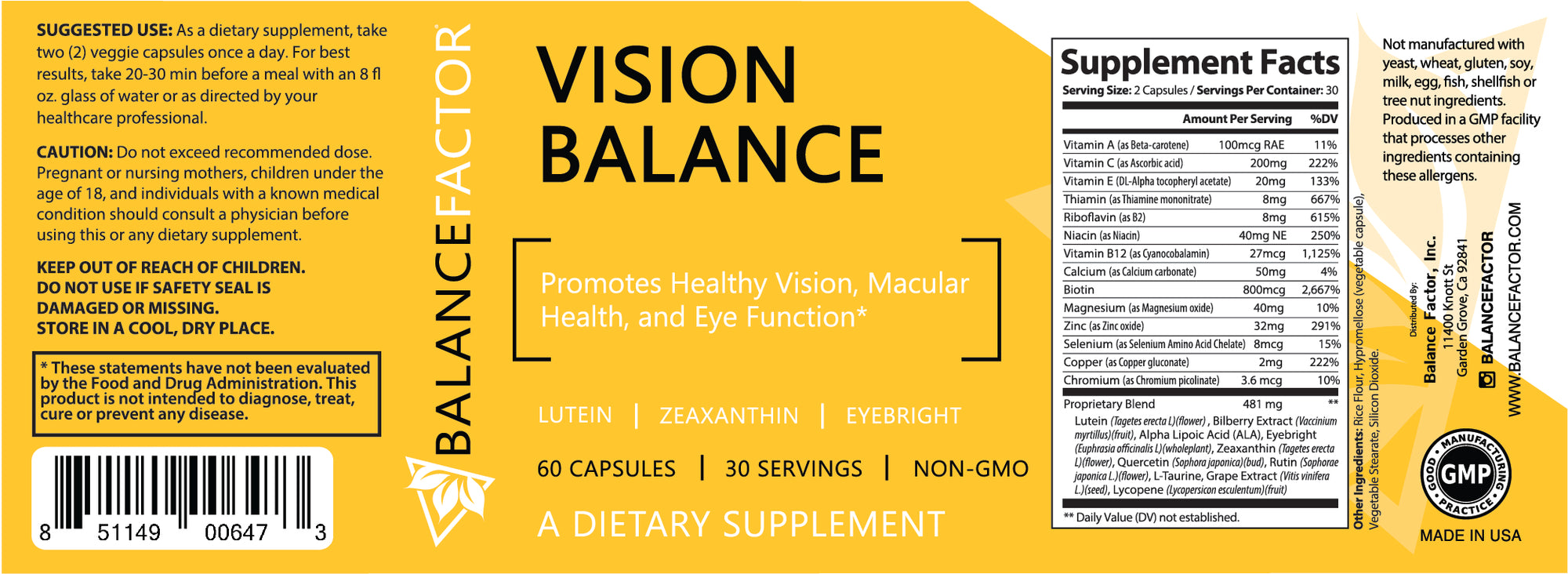 Vision Balance