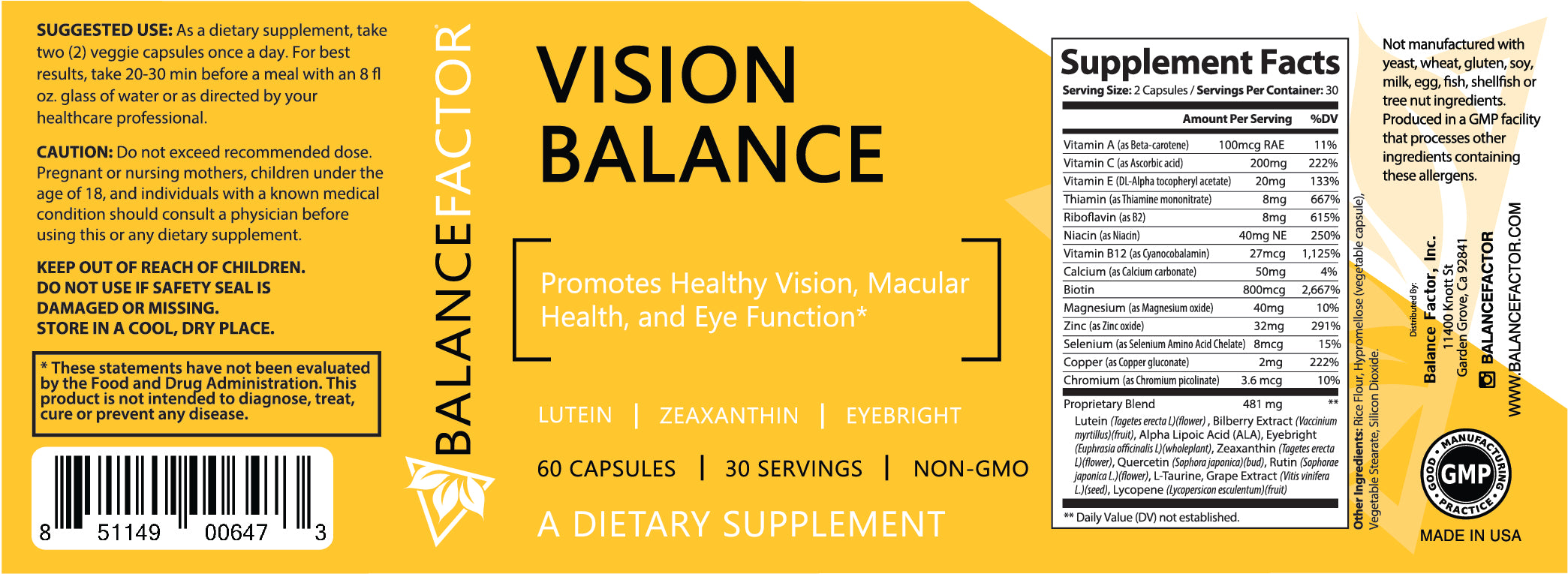 Vision Balance