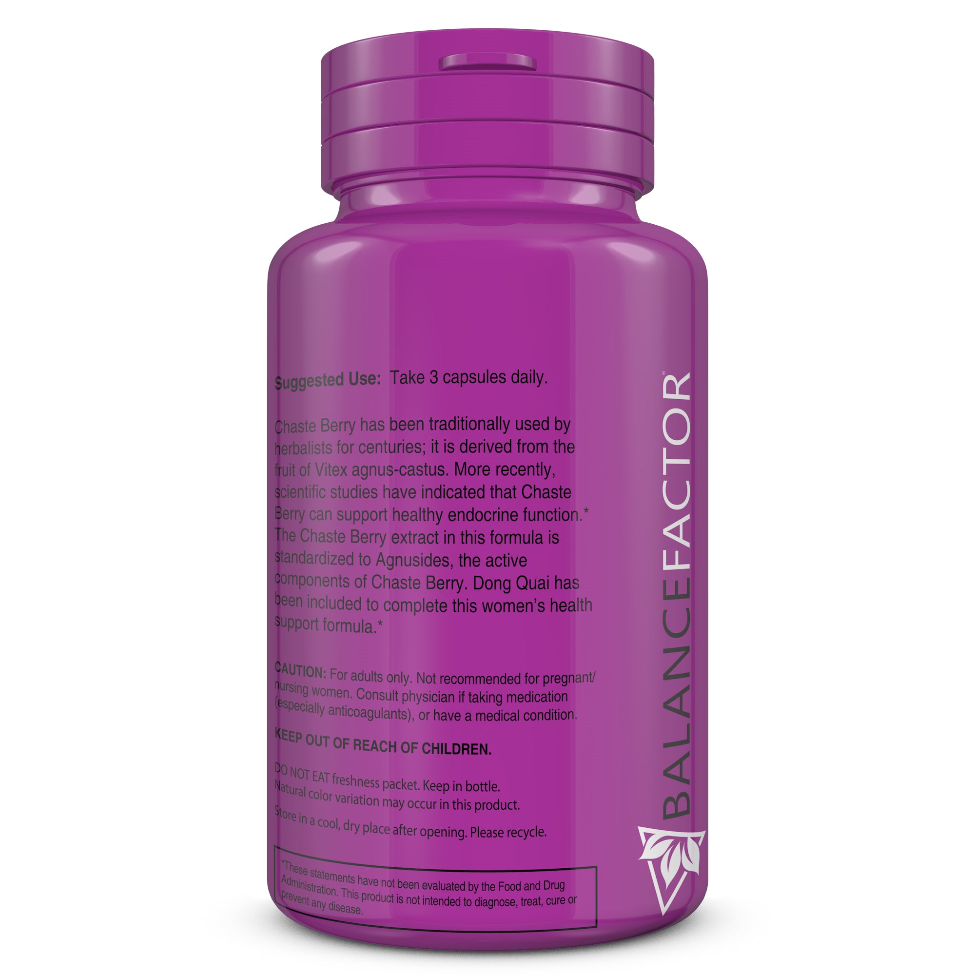 Balance Factor  Female Hormone Balance - Vitex - Usage 