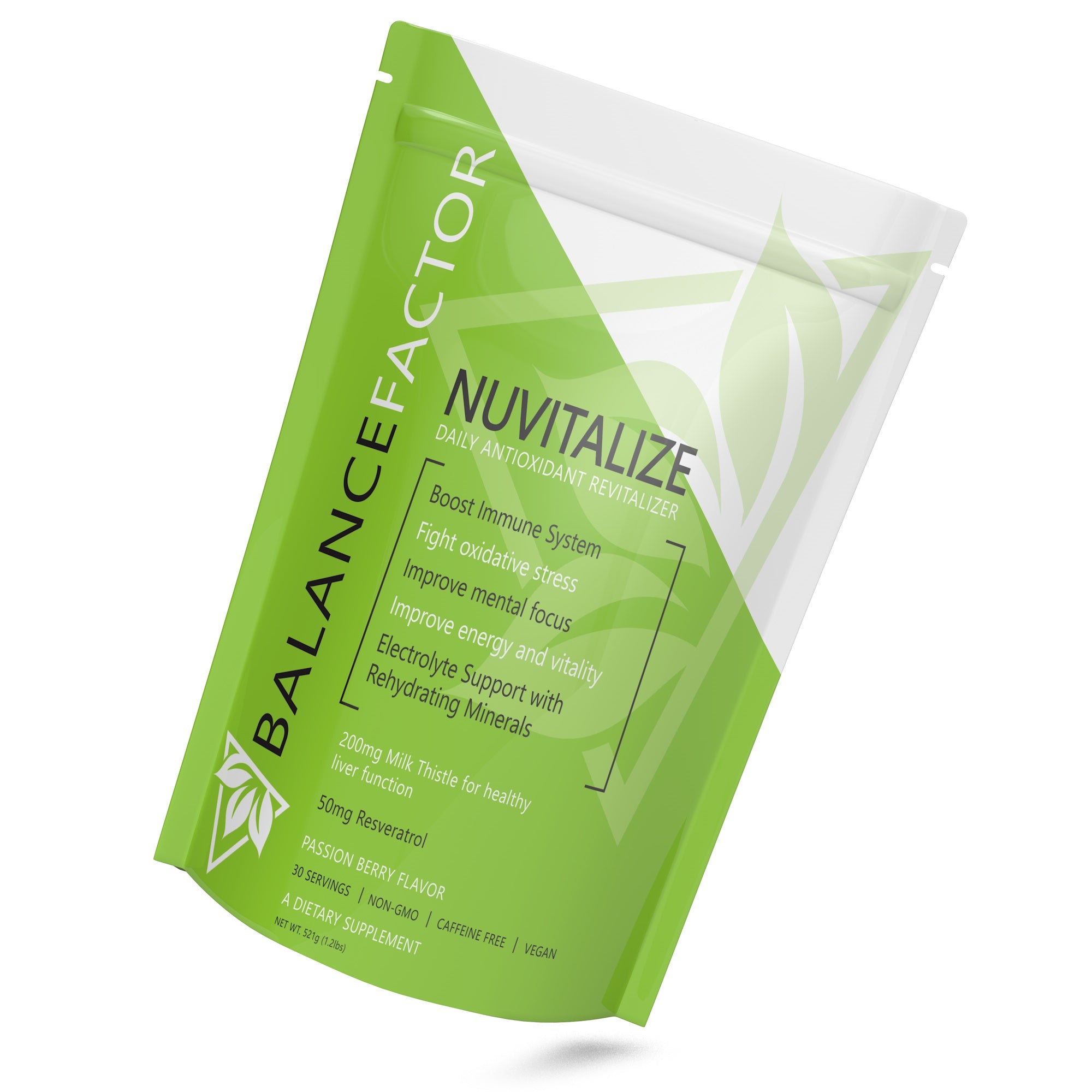 Balance Factor  Nuvitalize  Immune Booster - Daily Antioxidant Revitalizer - Tilt 